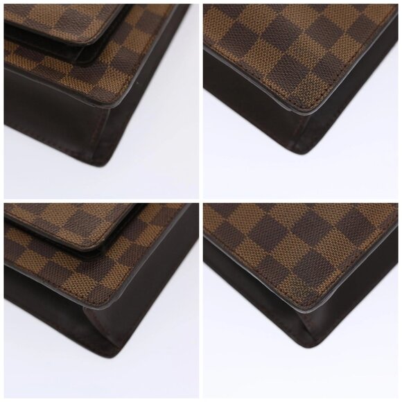 LOUIS VUITTON Damier Ebene Monceau 28 Hand Bag SPO 2way - Picture 15 of 15